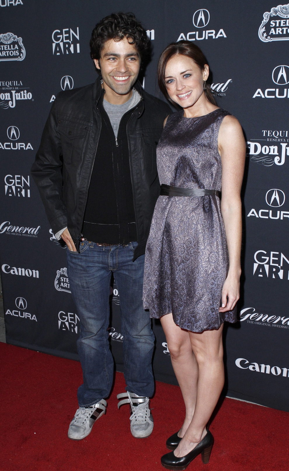 Alexis Bledel i Adrian Grenier - premiera Teenage Paparazzi